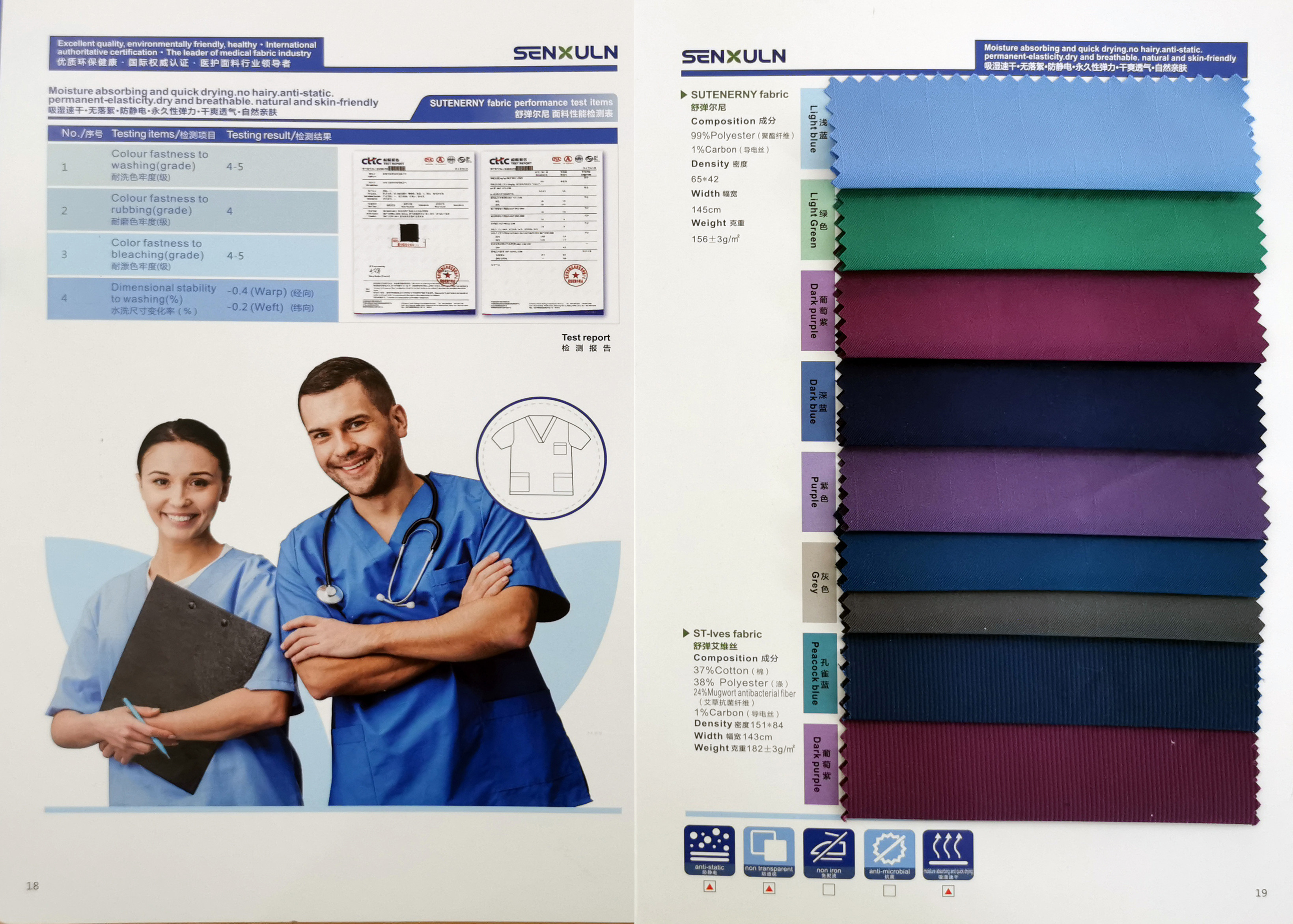 medical print fabric